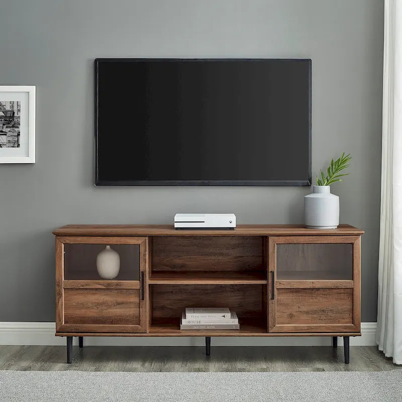 Middlebrook Jularbo 58-Inch Dual-Door Split Panel TV Stand