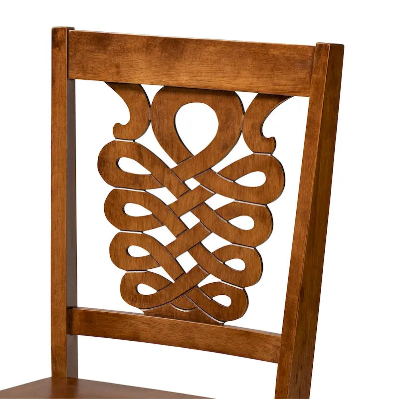 Gervais Modern Transitional 2-Piece Dining Chair Set