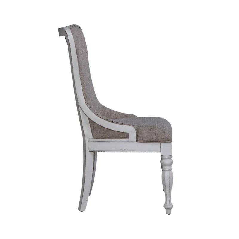 Set of 2 Magnolia Manor Upholstered Wingback Chairs