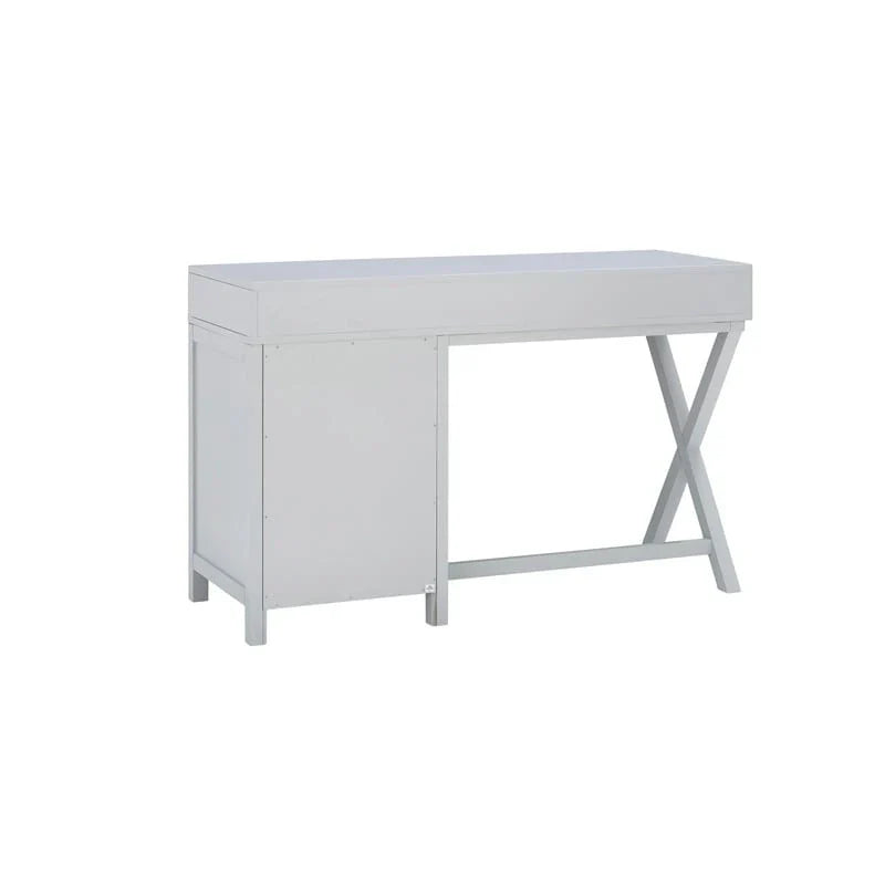 Linon Poppy Side Storage Writing Desk