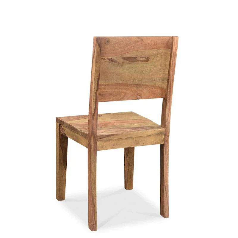 Set of 2 Raven Sheesham Wood Dining Chairs
