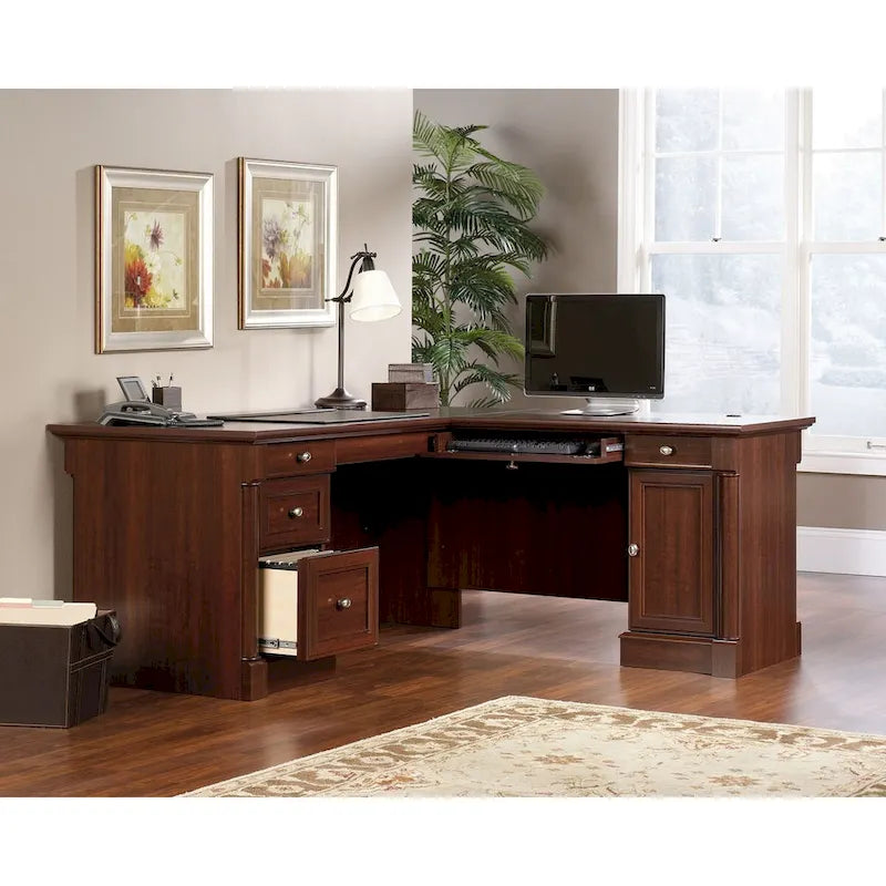 Sauder Palladia Corner Office Desk