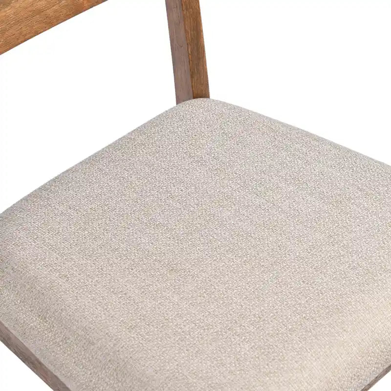 Set of 4 Slat Back Wooden Dining Chairs