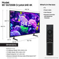 Samsung 85′′ Crystal UHD 4K Smart TV with PurColor & HDR – DU7200B 2024 Model
