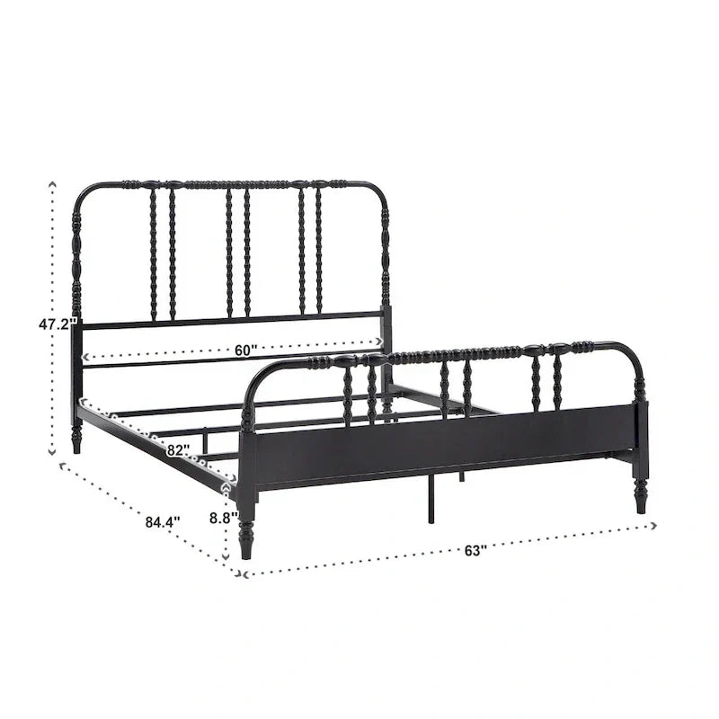 iNSPIRE Q Classic Georgia Metal Spool Bed
