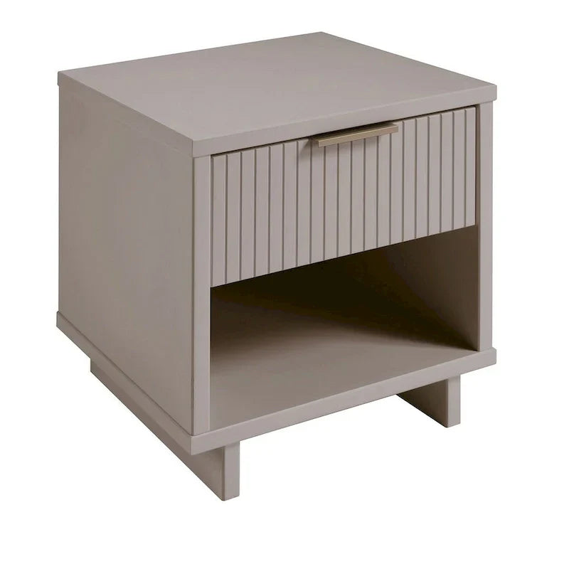Manhattan Comfort Granville Modern Nightstand with 1 Drawer