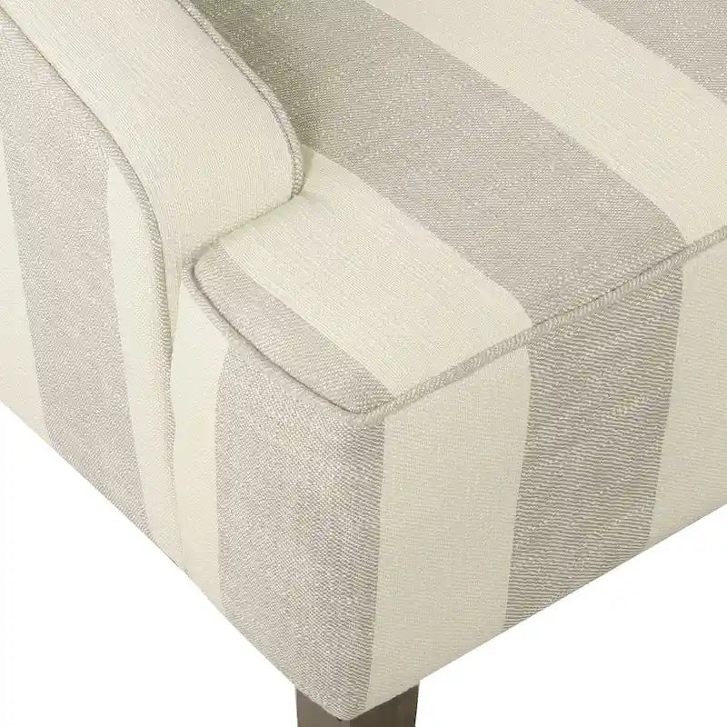 HomePop Classic Swoop Arm Accent Chair" can be rewritten as "HomePop Elegant Swoop Arm Accent Chair.