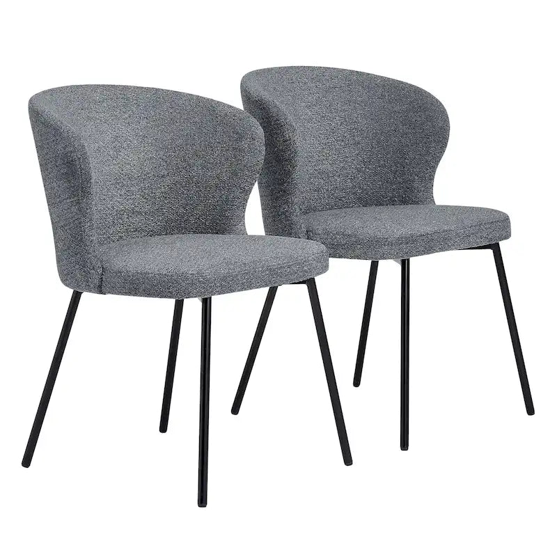 Set of 2 Modern Dining Chairs by Art Leon