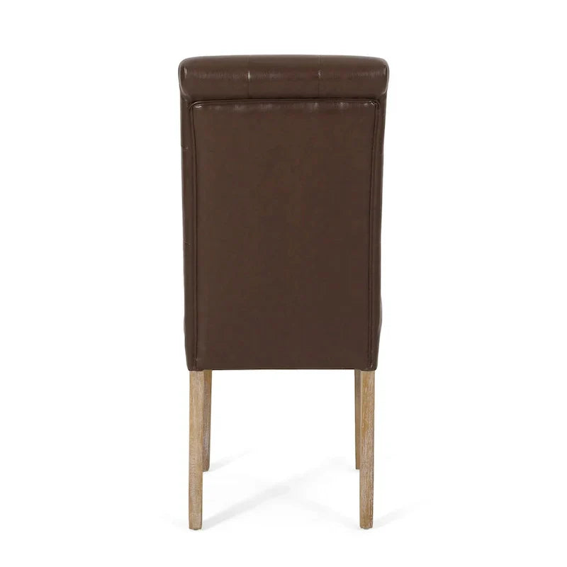 Set of 6 Aruda Upholstered Dining Chairs by Christopher Knight Home