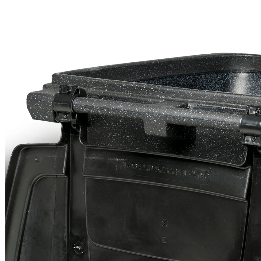 Toter 96 Gallon Trash Can with Smooth Wheels and Lid ;