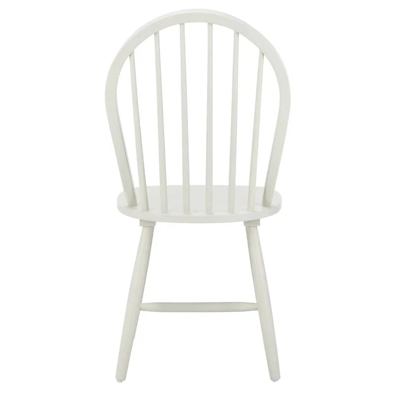 Set of 2 SAFAVIEH Delcie Oval Back Spindle Dining Chairs - Dimensions: 17.9" x 19.7" x 37"