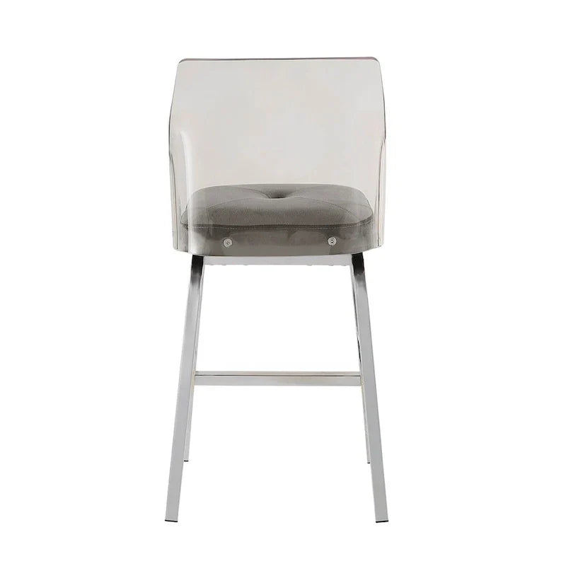 iNSPIRE Q Bold Lennox Velvet Counter Height Stools - Set of 2