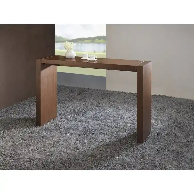 Lacquered MDF Wooden Bar Table for Dining Room