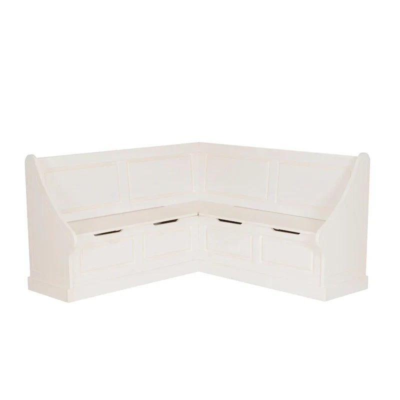 Josie White Corner Dining Nook