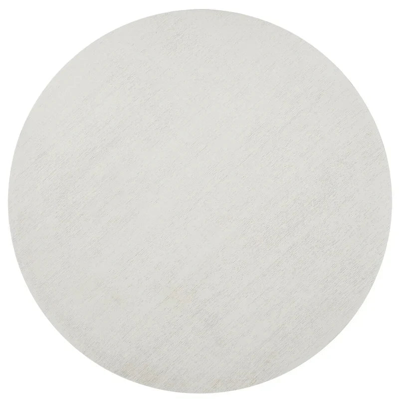 SAFAVIEH Couture Meiko 46-Inch Round Dining Table - Dimensions: 46" W x 46" D x 30" H