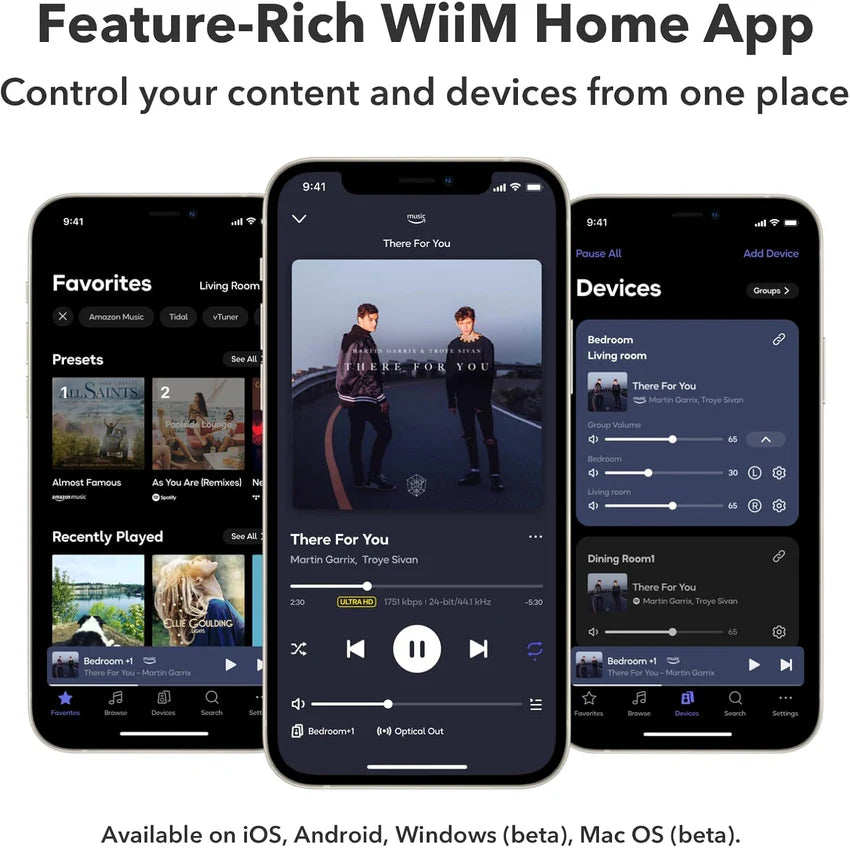 Ultra Music Streamer & Digital Preamp with Touchscreen