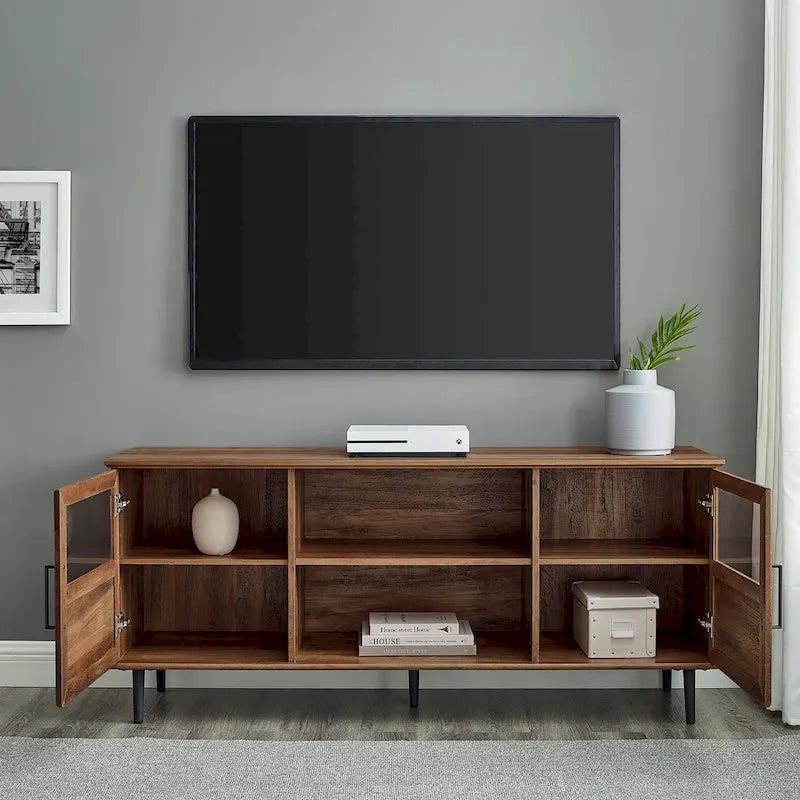 Middlebrook Jularbo 58-Inch Dual-Door Split Panel TV Stand