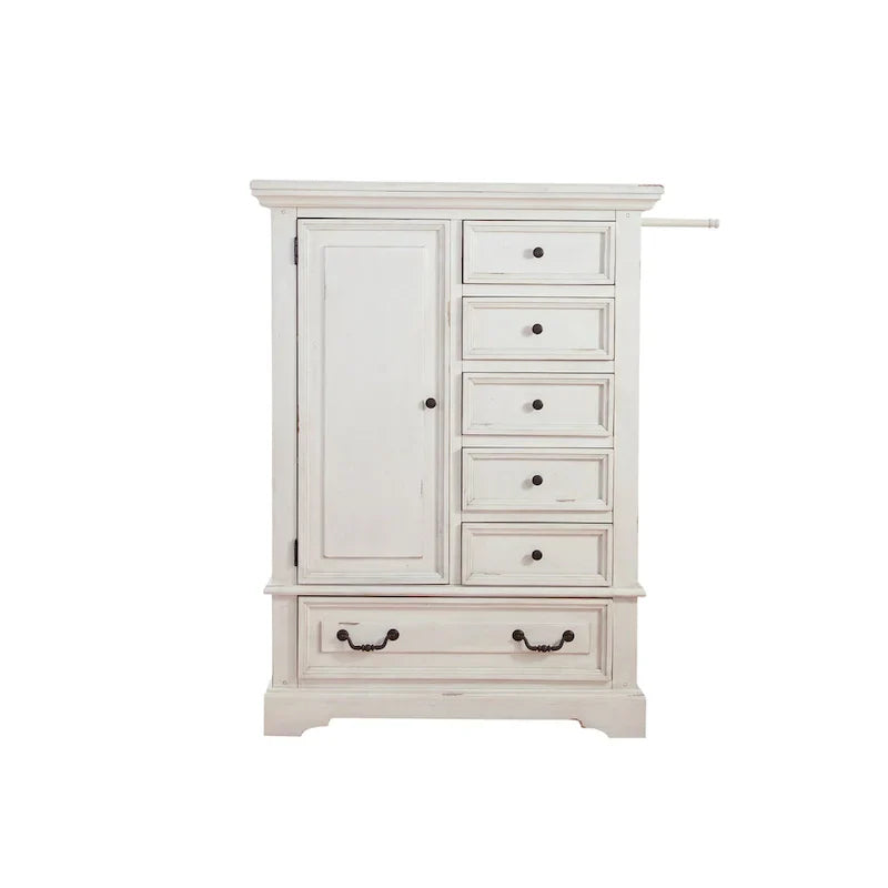 Lakewood Vintage-Inspired Gentleman's Chest of Drawers