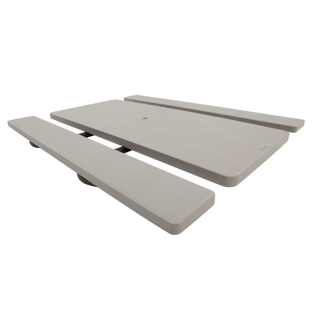 Lifetime 6 Foot Folding Picnic Table, Putty, 22119