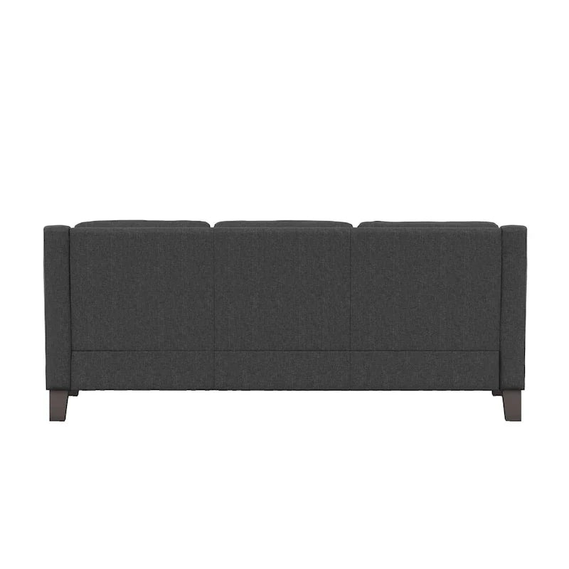 iNSPIRE Q Modern Elston Tufted Linen Track Sofa