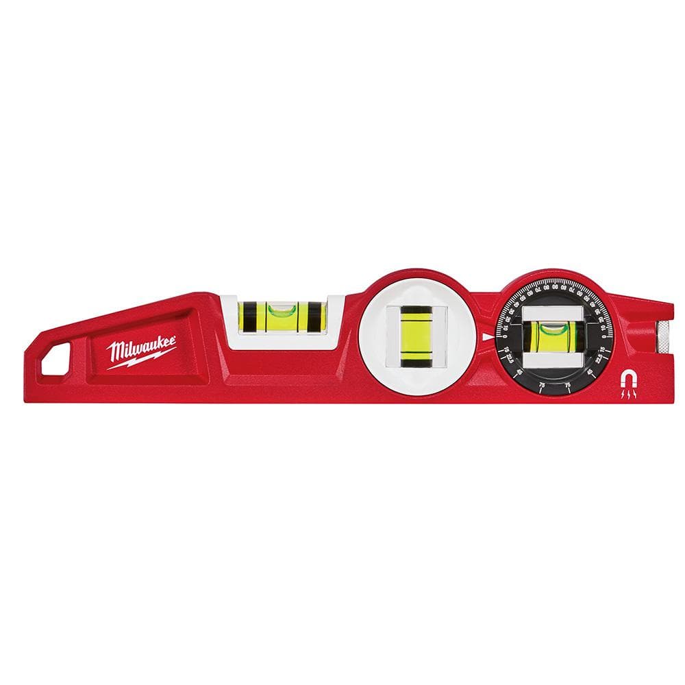 10 in. /24 in. /48 in. /78 in. REDSTICK Magnetic Box and Torpedo Level Set MLBXCM78
