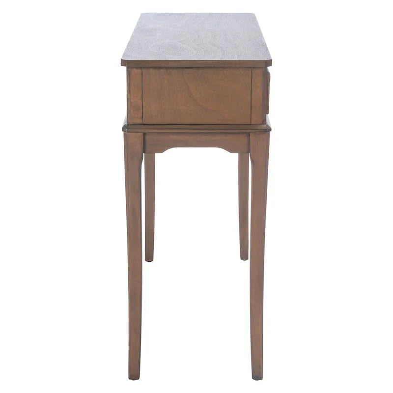 SAFAVIEH Affie 2-Drawer Console Table - Dimensions: 35.5" W x 13" D x 29.5" H
