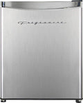 Frigidaire Upright Freezer, 6.5 cu. ft., Deep Freeze, Vinyl Coated Metal with Wire Shelving, Compact for Kitchen, RV, Dorm, Cabin, and Trailer, Platinum Design Series, Silver - 21D x 23W x 56H