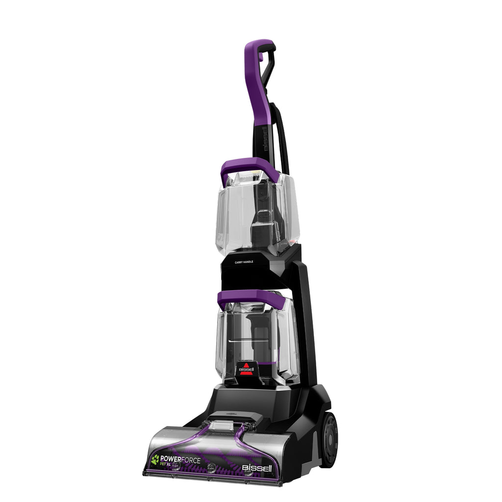 BISSELL PowerForce Pet XL Carpet & Upholstery Cleaner, 10′′ Path, 1-Gallon Tank, DeepReach PowerBrush