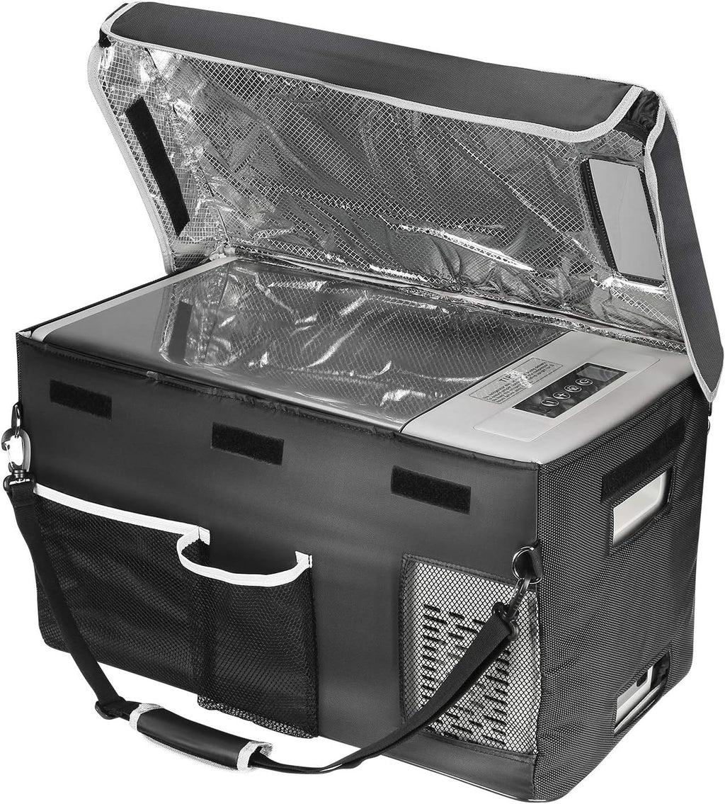 12 Volt Refrigerator 12V Car Fridge 23 Quart Portable Freezer Compressor Cooler 12/24V DC 110~240 Volt AC for Truck Van RV Camper SUV Travel Camping Road Trips Tailgating -7��~50��
