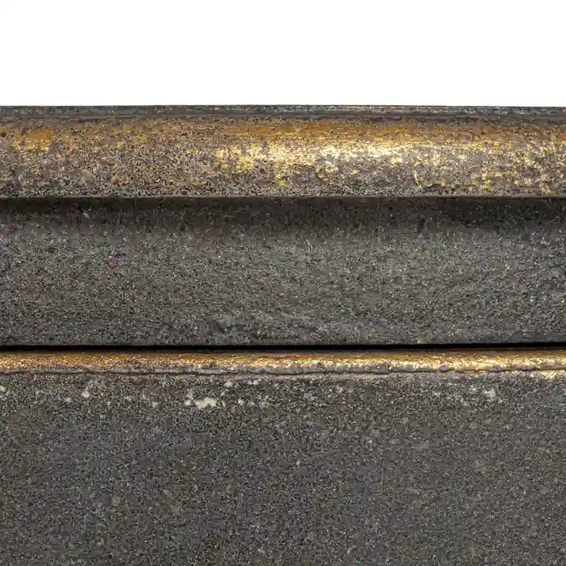 Rustic 3-Drawer Dresser with Distressed Finish