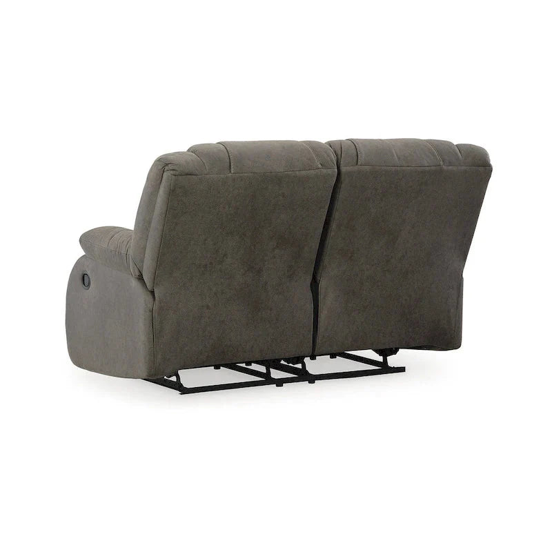 Signature Design by Ashley First Base Gray 3-Piece Upholstery Set - Dimensions: 86W x 40D x 41H