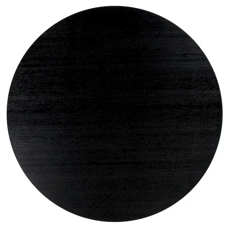 SAFAVIEH Couture Meiko 46-Inch Round Dining Table - Dimensions: 46" W x 46" D x 30" H