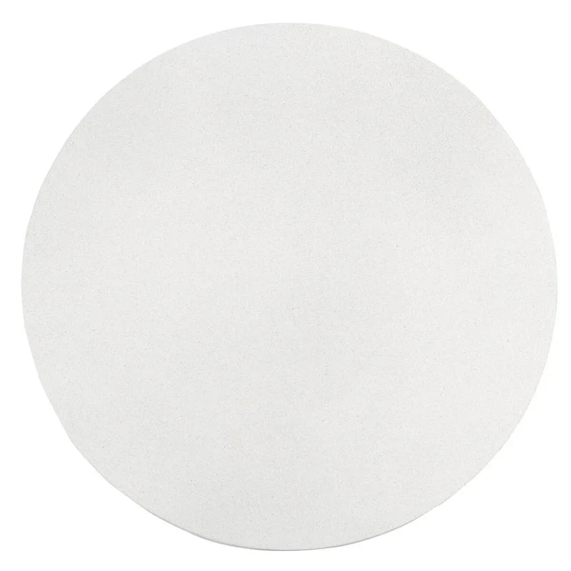 SAFAVIEH Berenice Round Coffee Table - Paper Mache - Dimensions: 31.6" W x 31.6" L x 17.8" H