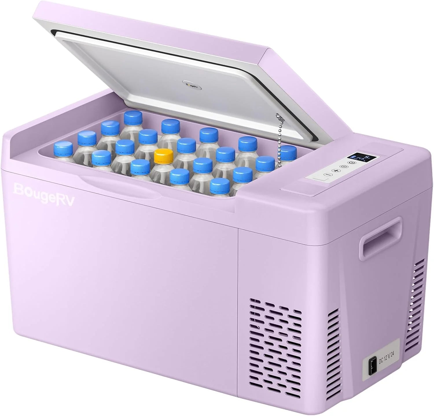 12 Volt Refrigerator 12V Car Fridge 23 Quart Portable Freezer Compressor Cooler 12/24V DC 110~240 Volt AC for Truck Van RV Camper SUV Travel Camping Road Trips Tailgating -7��~50��