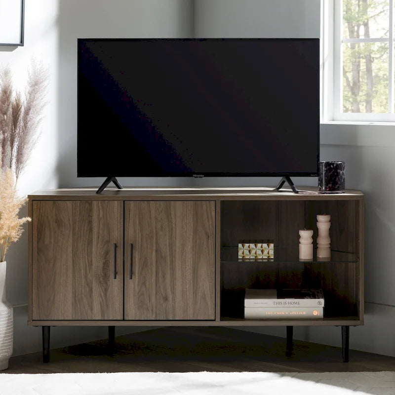 Middlebrook Esbo 48-Inch Corner Television Stand