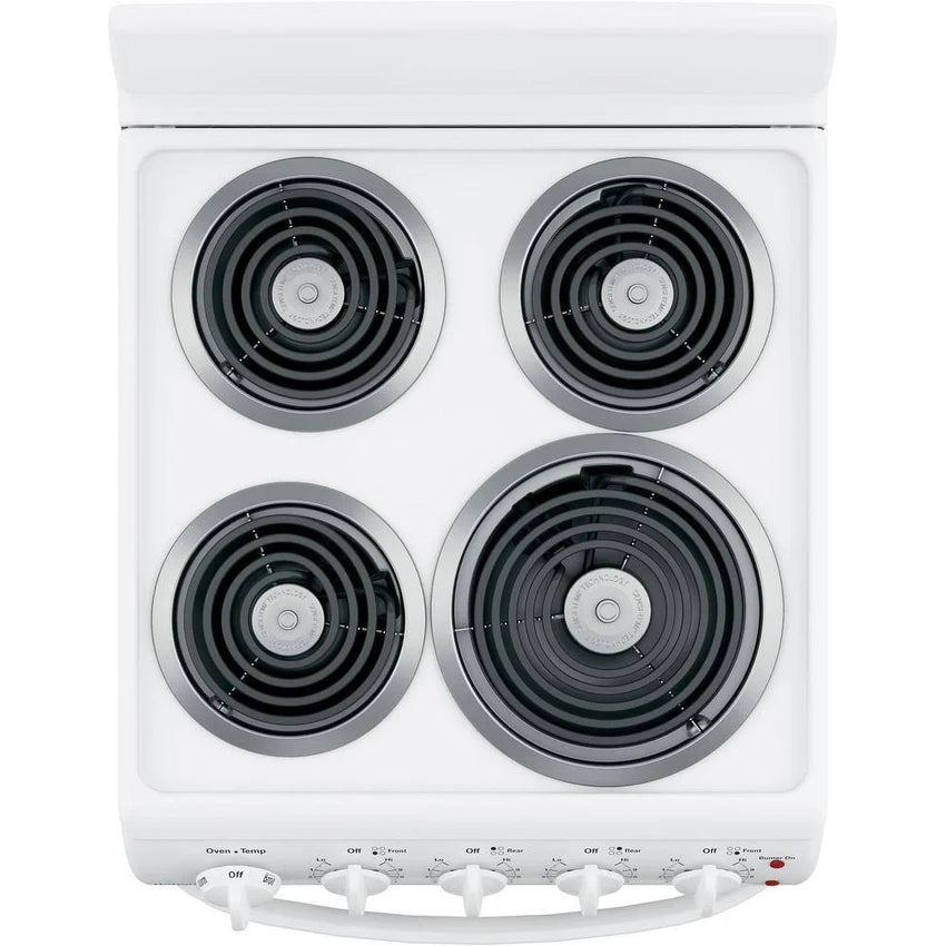 2025 20 in. 4 Burner Element Free-Standing Electric Range in White