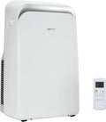 Amazon Basics 3-In-1 Portable Air Conditioner with Remote, Timer, Sleep Mode, Auto Swing, Dehumidifier, 10000 BTU (ASHRAE)/6000 BTU (SACC), Cools Bedroom Up to 450 Sqf, White