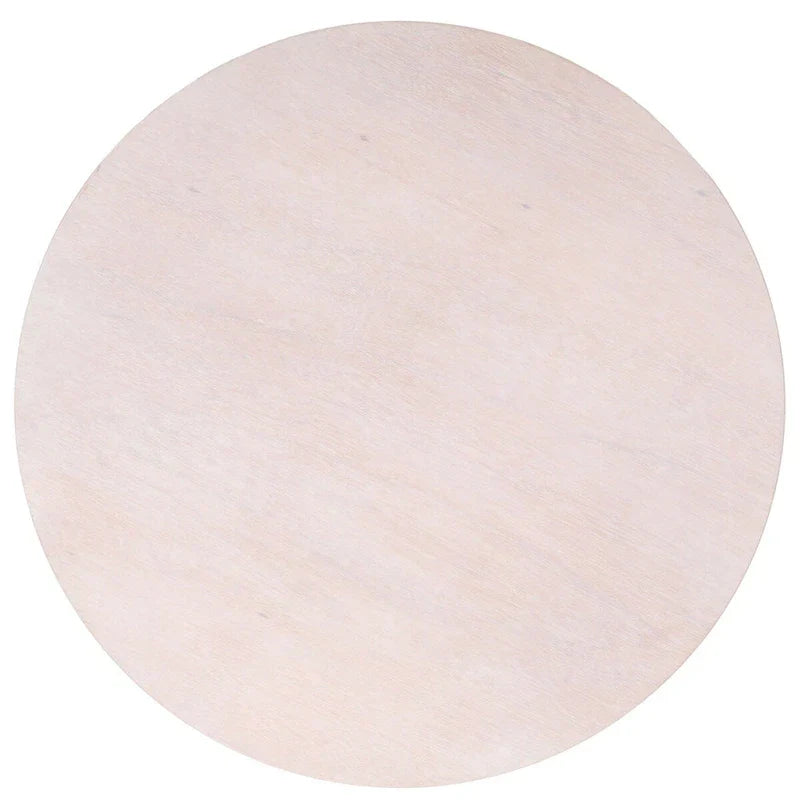 SAFAVIEH Home Mork Round Coffee Table with 3 Legs - 40" W x 40" D x 18" H