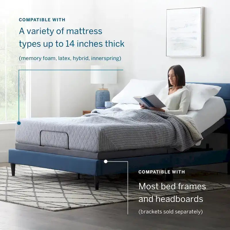Lucid Premium Adjustable Bed Frame