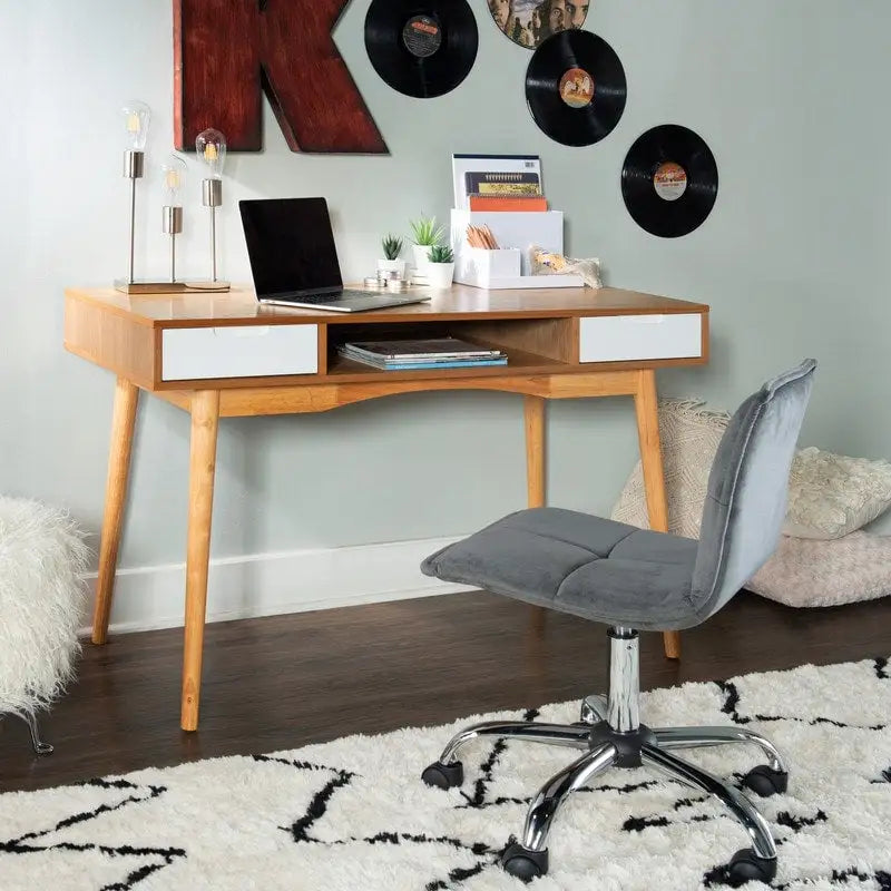 Linon Monroe Ash Writing Desk