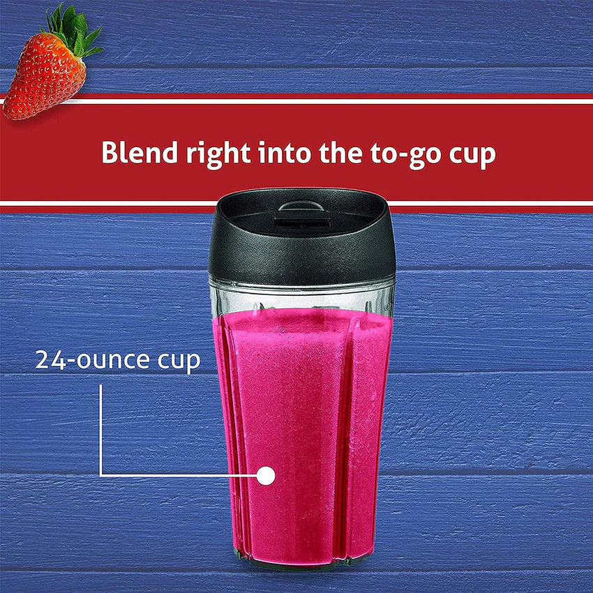 2025 Oster Blender | Pro 1200 with Glass Jar, 24-Ounce Smoothie Cup, Brushed Nickel