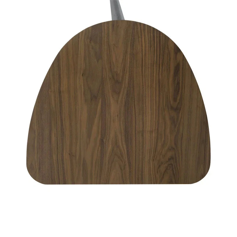 Satin Walnut Triangle Table by Space Savers
