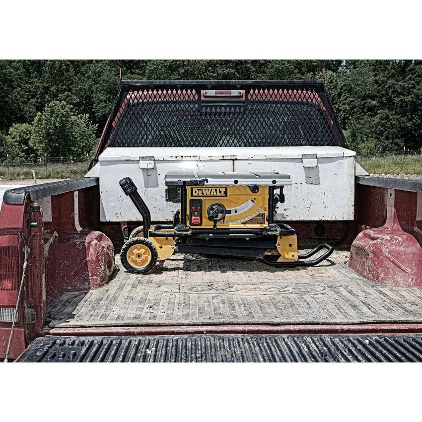 15 Amp Corded 10 in. Job Site Table Saw with Rolling Stand DWE7491RS