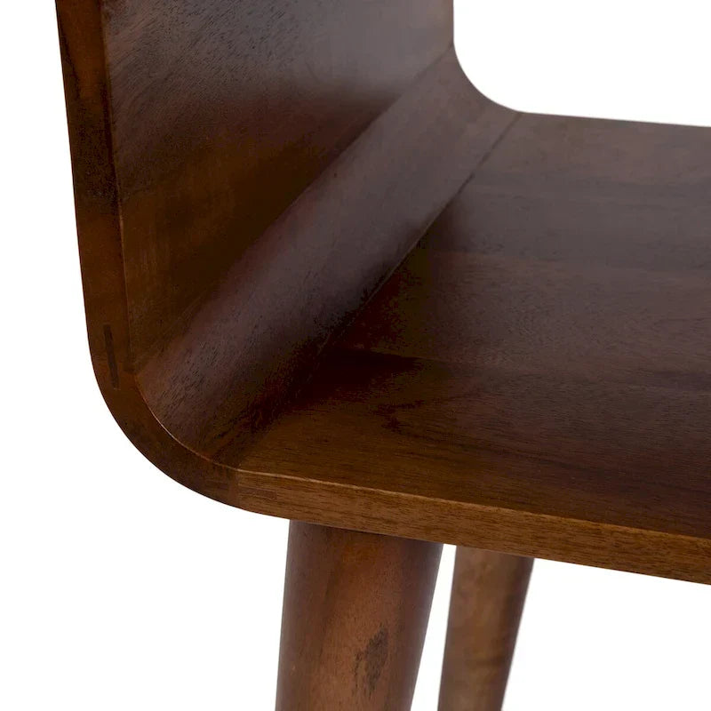 Kate and Laurel Quilby Wooden Side Table - 18 x 14 x 27 Inches