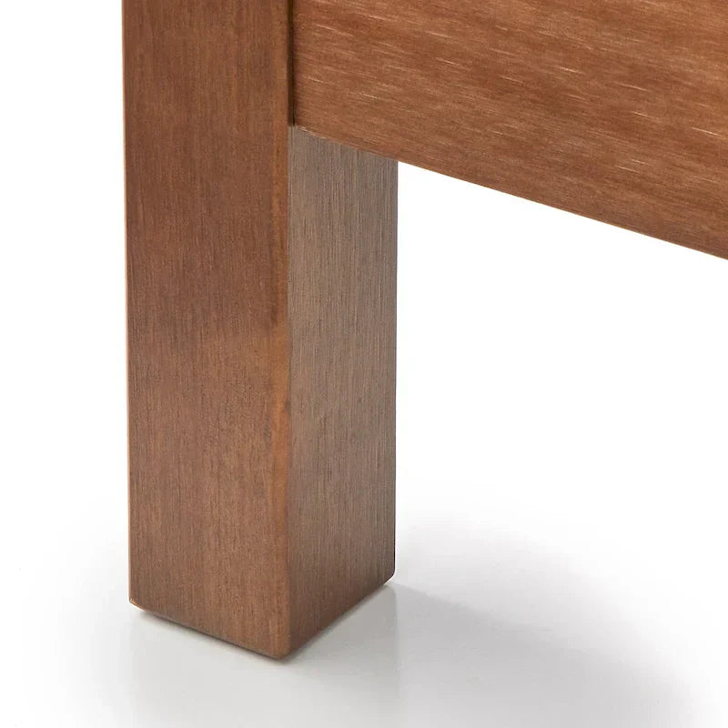 Lifestorey Larkin Queen Platform Bed in Mid-Century Style