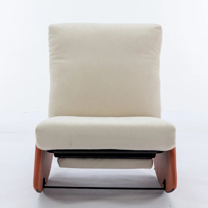 GDFStudio Contemporary Rocking Recliner with Footrest