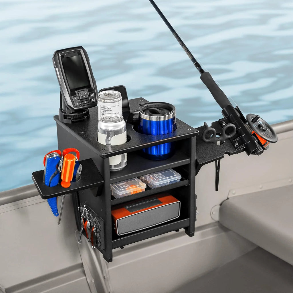 Boat Accessories for Fishing - Fits Gunnels Up to 2.5" Thick Regular
