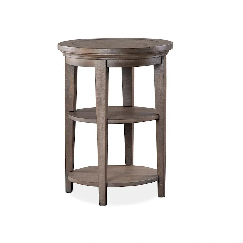 Magnussen Paxton Place Round Accent Table - 18" x 18" x 24"