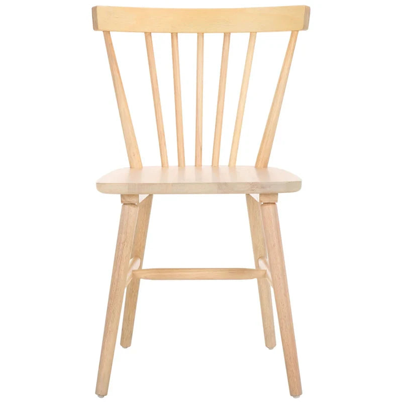 SAFAVIEH Signa Spindle Farmhouse Dining Chair Set (2 Chairs) - Dimensions: 20" W x 20" D x 33" H