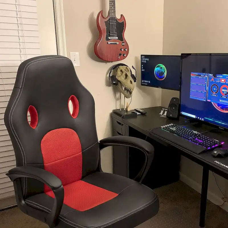 Homall Ergonomic High-Back Leather Gaming and Office Chair